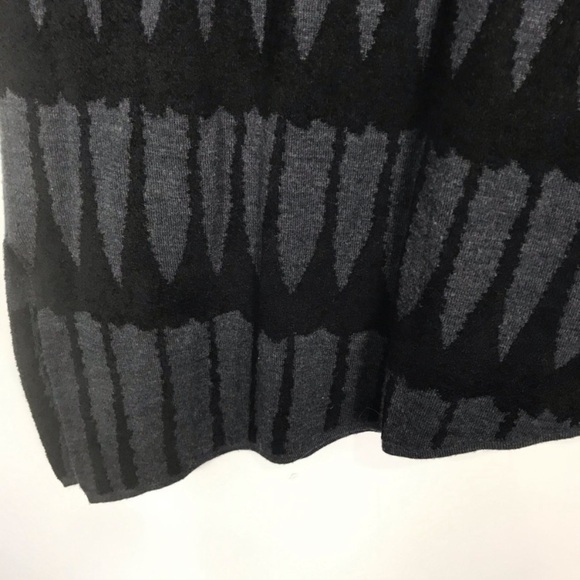 SKULL CASHMERE BELINDA Wool Blend Dress
Black Gray Knit Sweater Fall Tunic - Picture 7 of 12